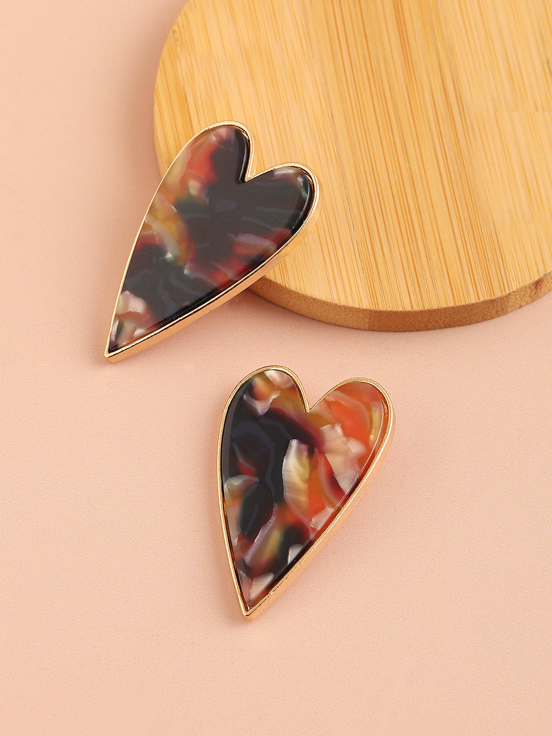 GOLD PLATED PARTY DESIGNER STUD FOR WOMEN