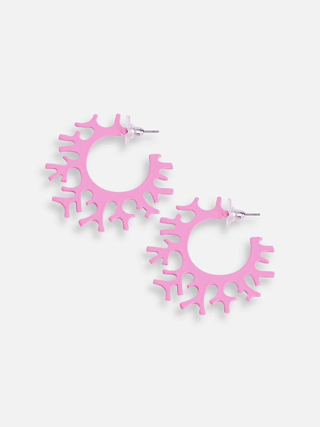 GOLD PLATED PARTY DESIGNER HOOP EARRING FOR WOMEN