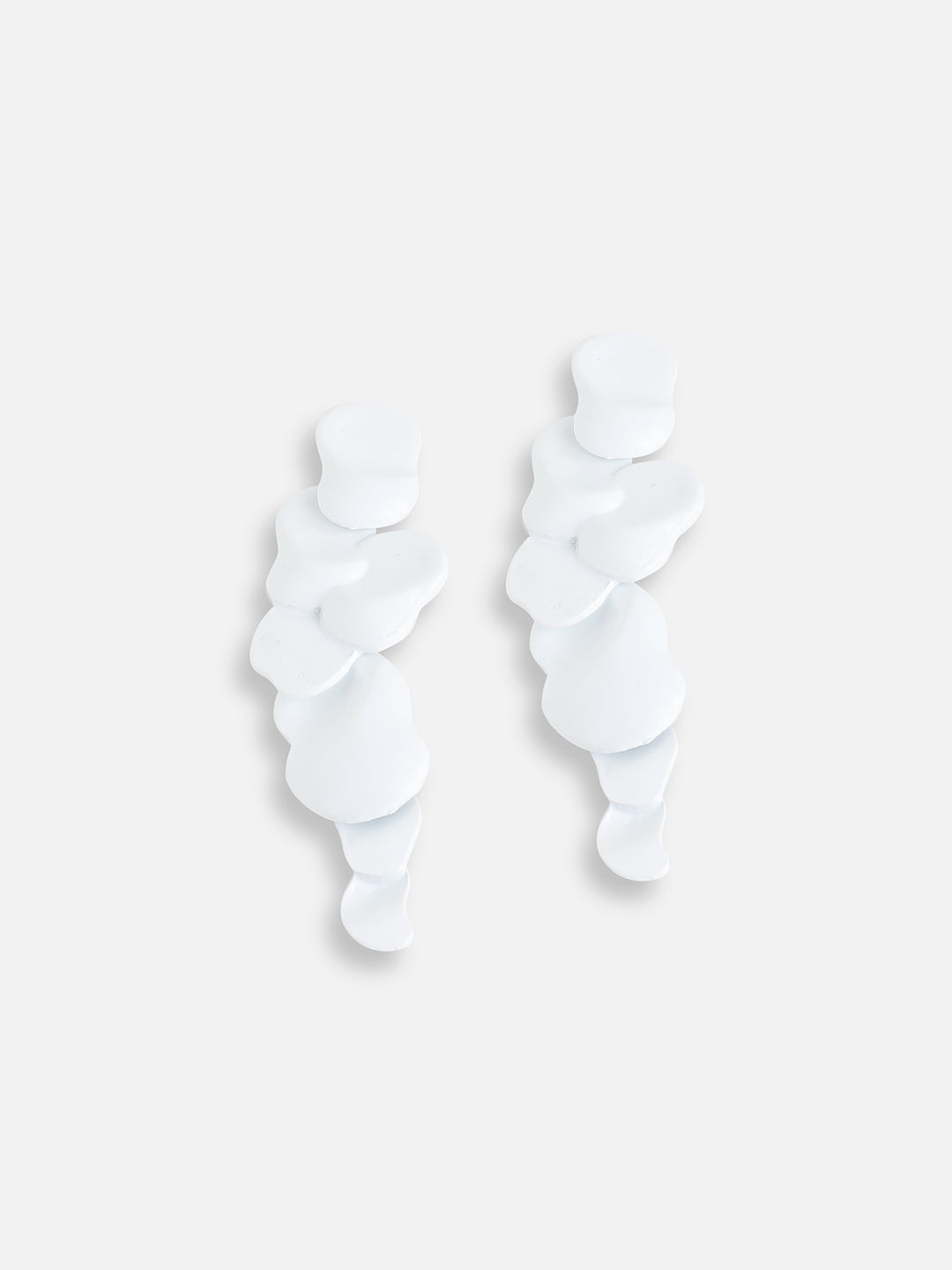 SILVER PLATED PARTY DESIGNER DROP EARRING FOR WOMEN