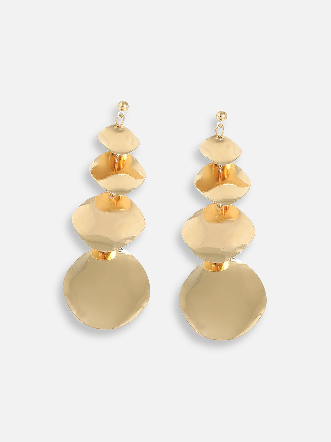 Gold Plated Designer Casual Drop Earring For Women