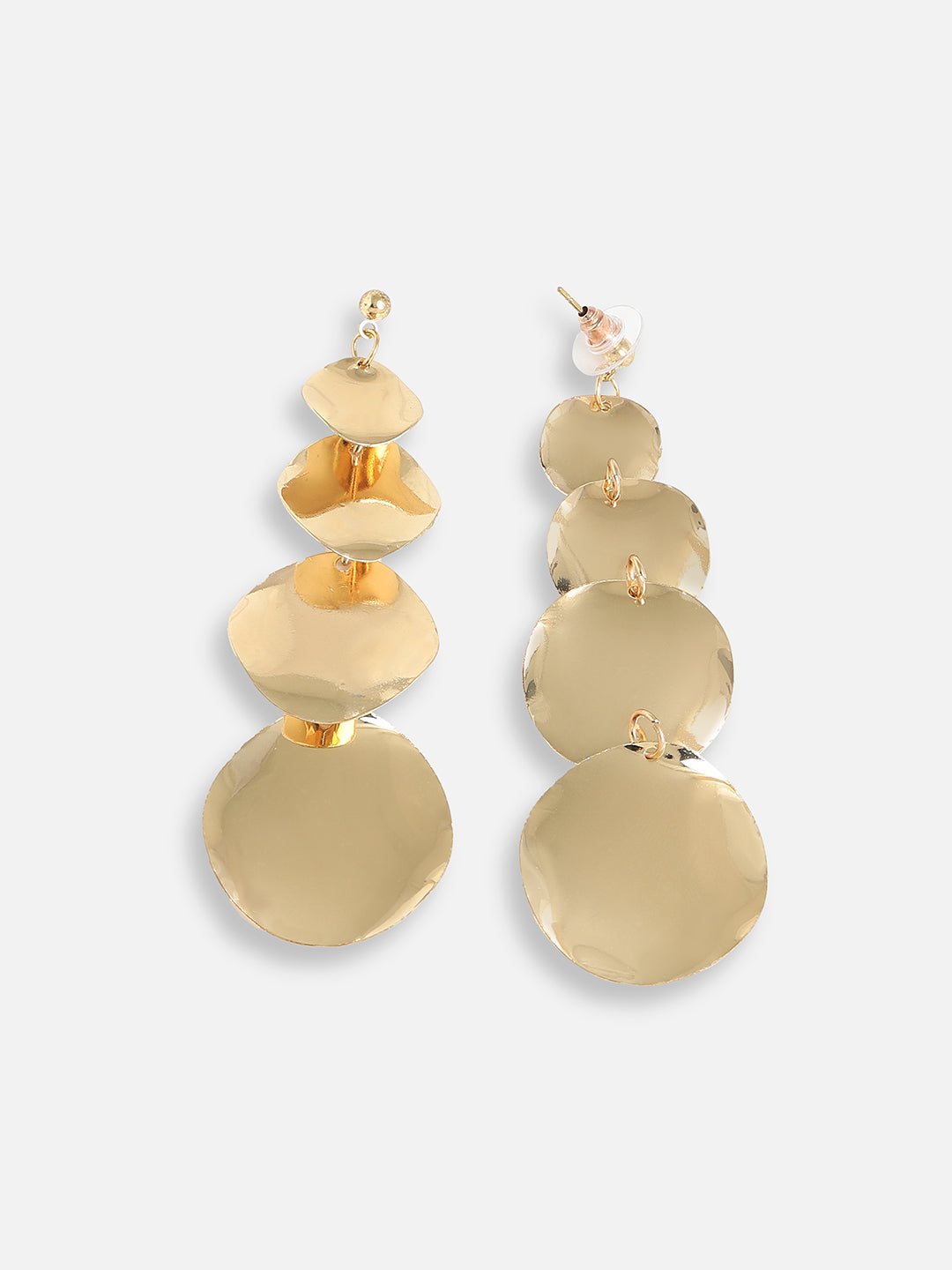 Gold Plated Designer Casual Drop Earring For Women