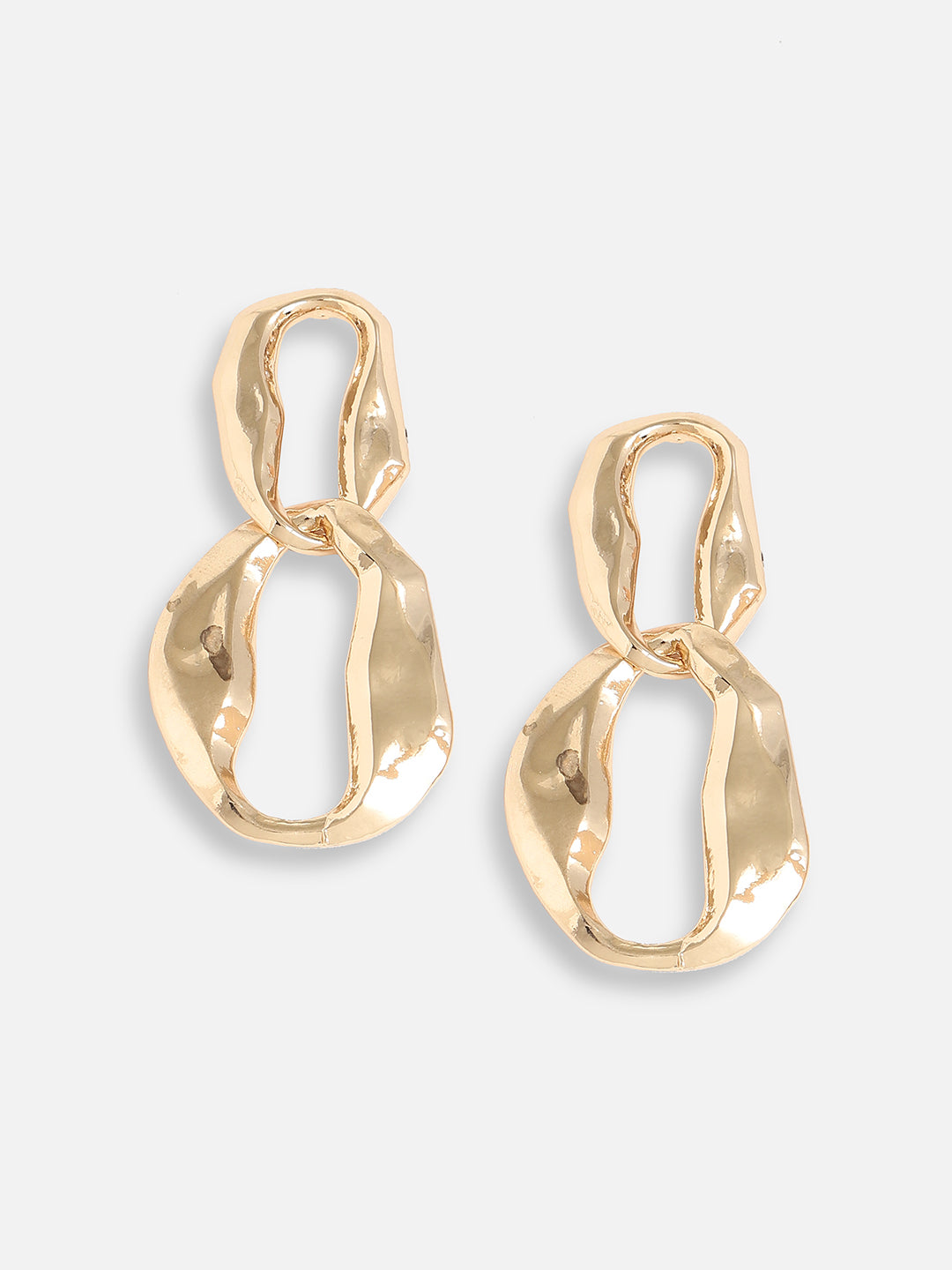 Gold Plated Designer Casual Drop Earring For Women