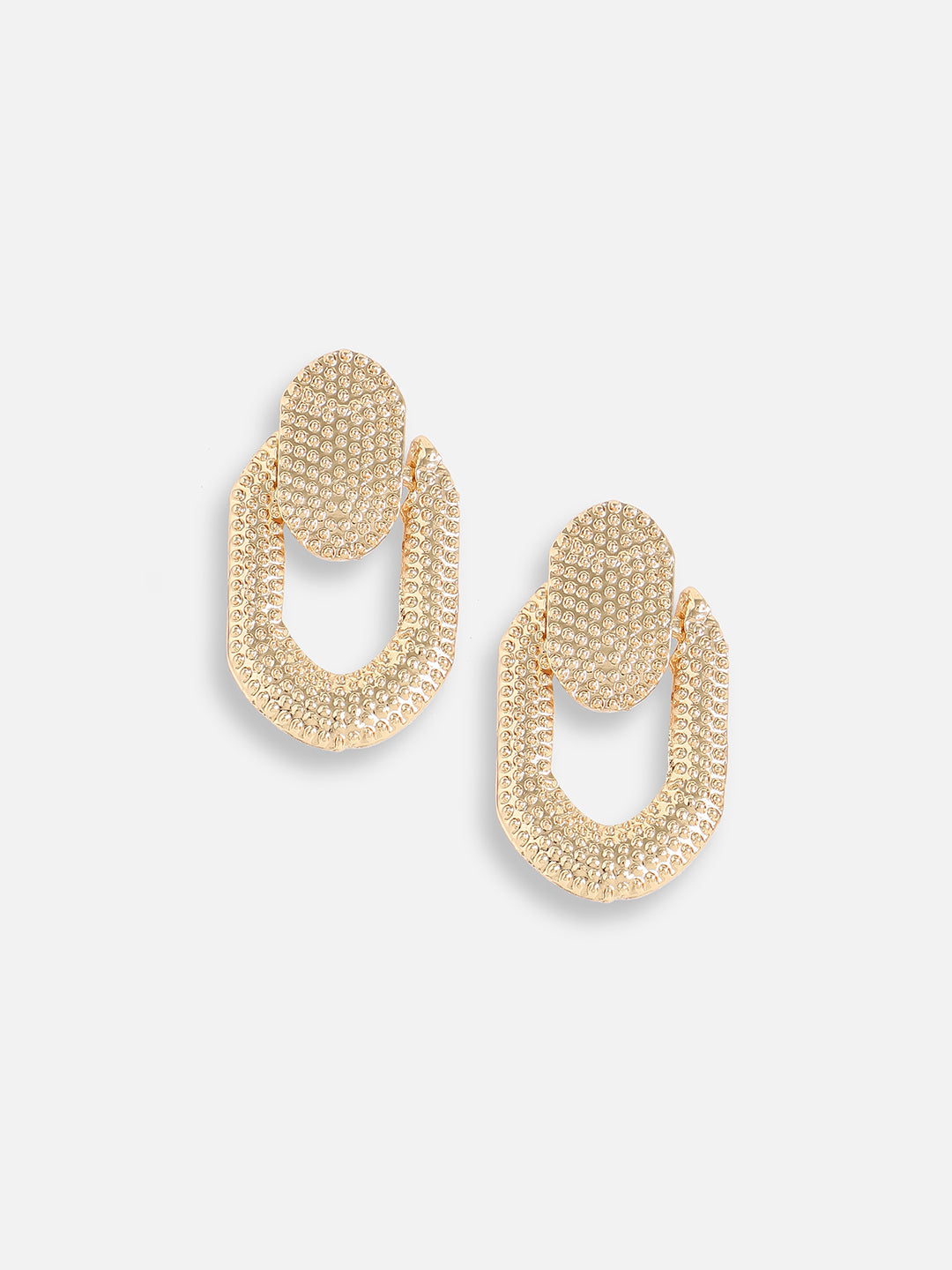 Gold Plated Designer Casual Drop Earring For Women