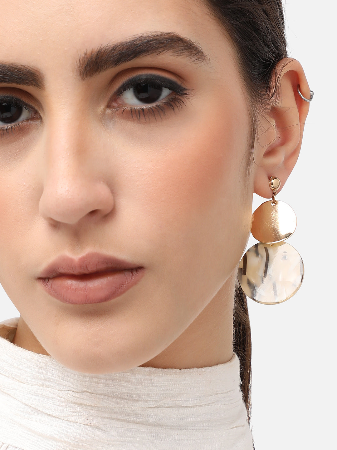 Gold Plated Designer Casual Drop Earring For Women