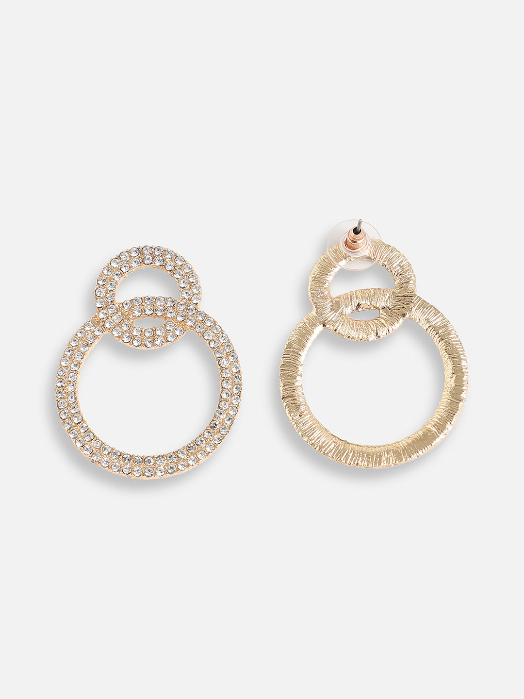 Gold Plated Designer Casual Drop Earring For Women