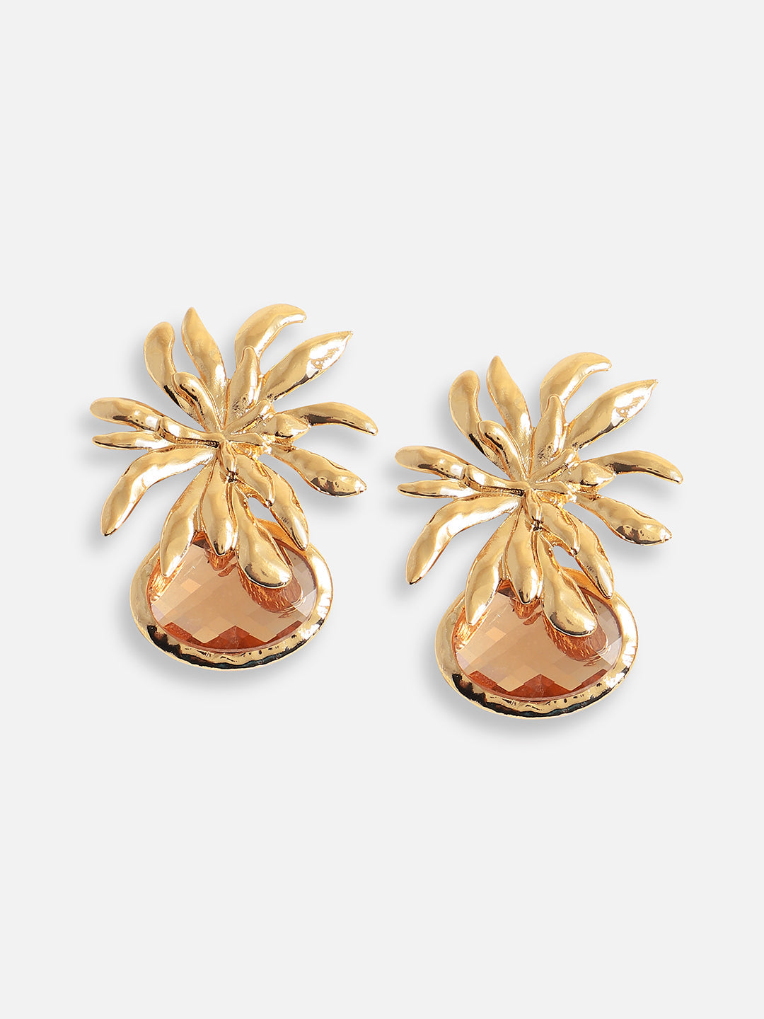 Gold Plated Designer Party Drop Earring For Women