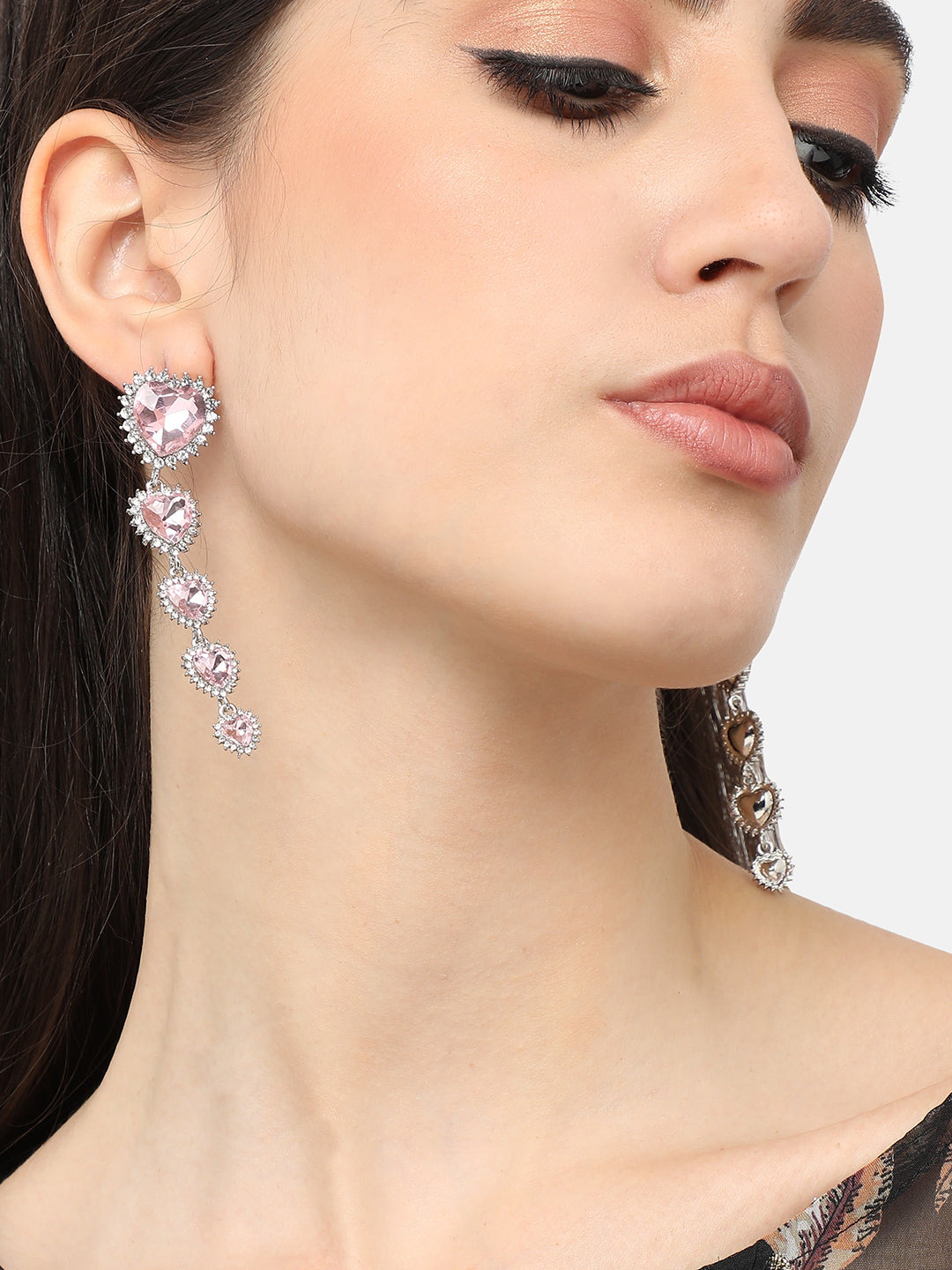 Blush Drop Earrings