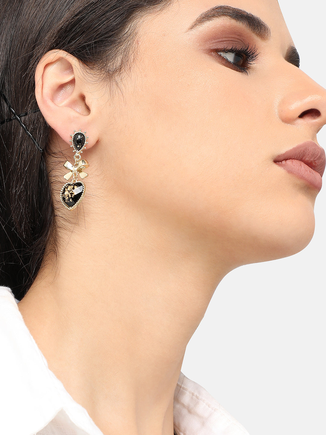 Gold Plated Designer Party Drop Earring For Women