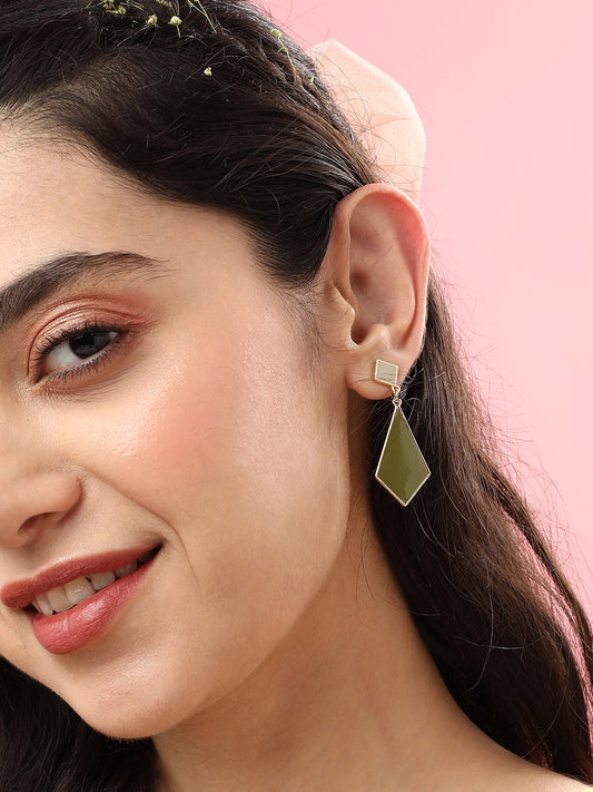 Pack Of Gold-Plated Drop Earrings