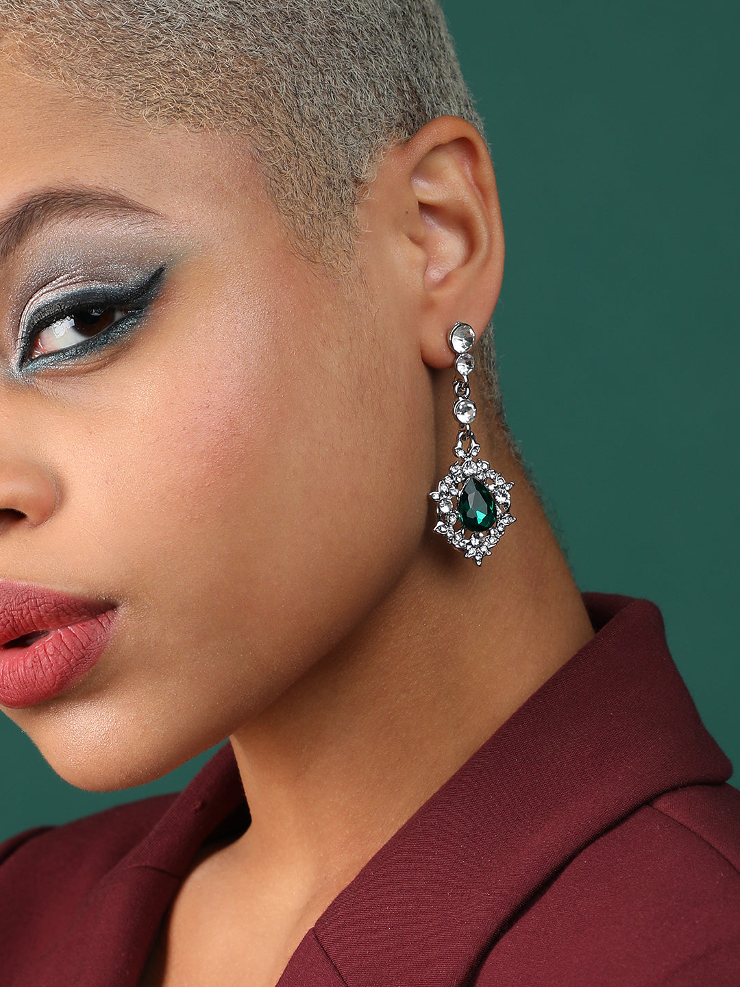 Pack Of Contemporary Drop Earrings