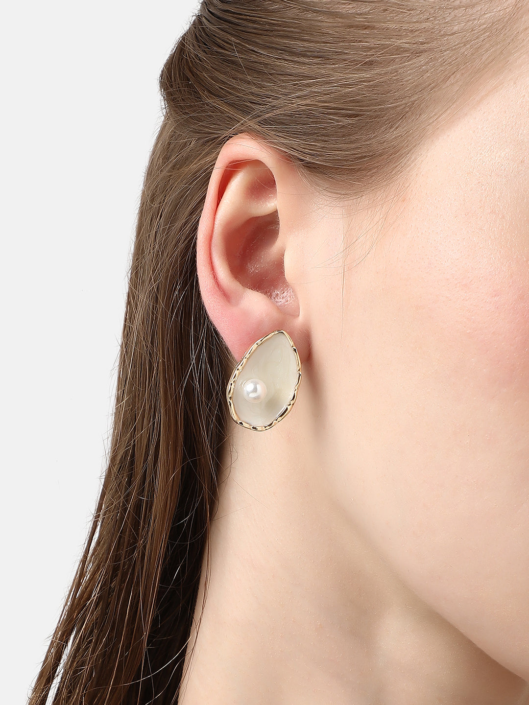 Pack Of Gold-Plated Drop Earrings