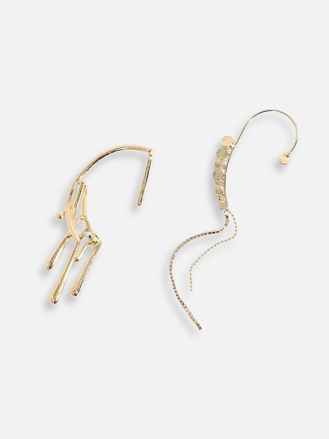Pack Of Gold-Plated Ear Cuffs