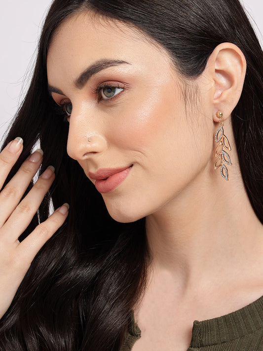 Pack Of Gold-Plated Drop & Stud Earrings