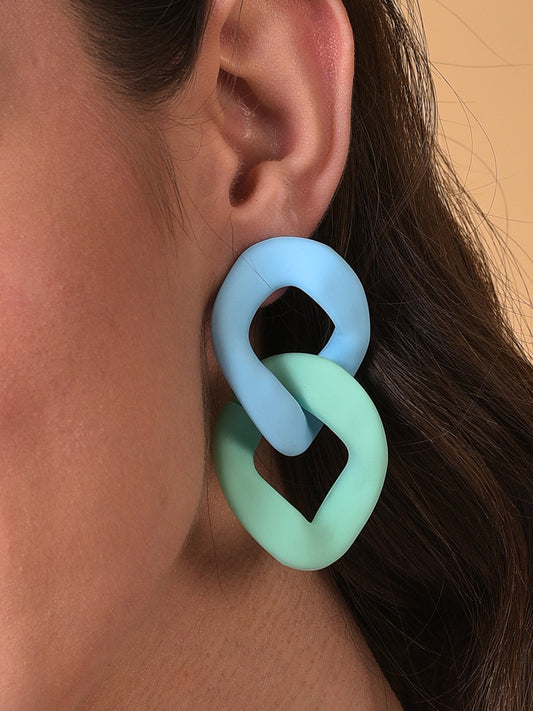 Pack Of Gold-Plated Drop & Hoop Earrings