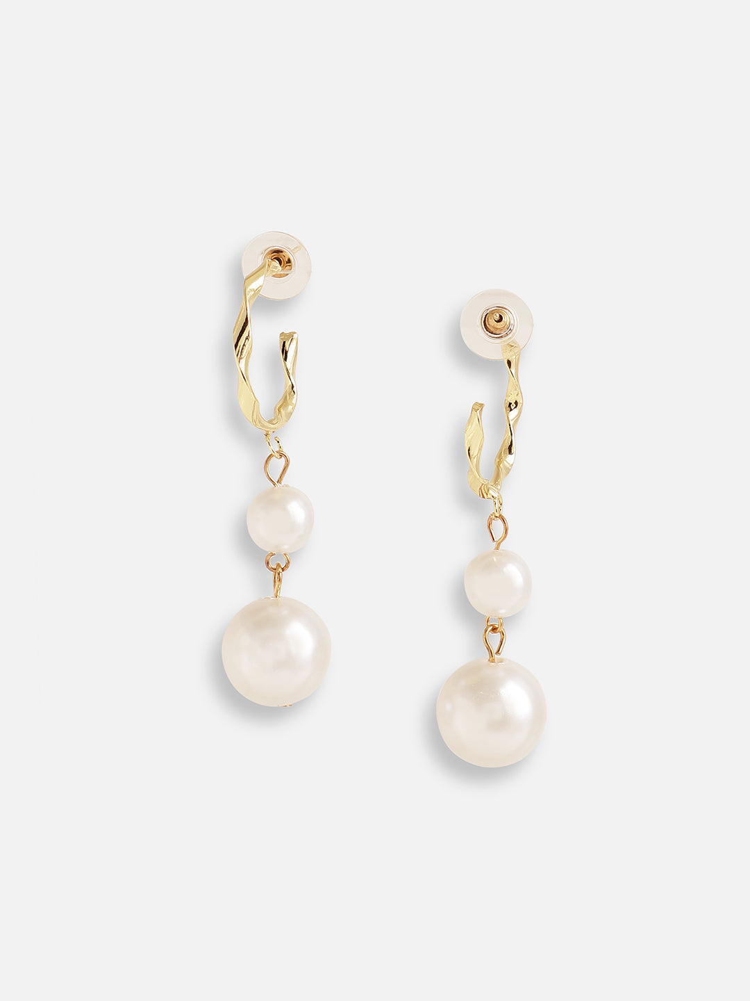 GOLD PLATED PARTY DESIGNER DROP EARRING FOR WOMEN