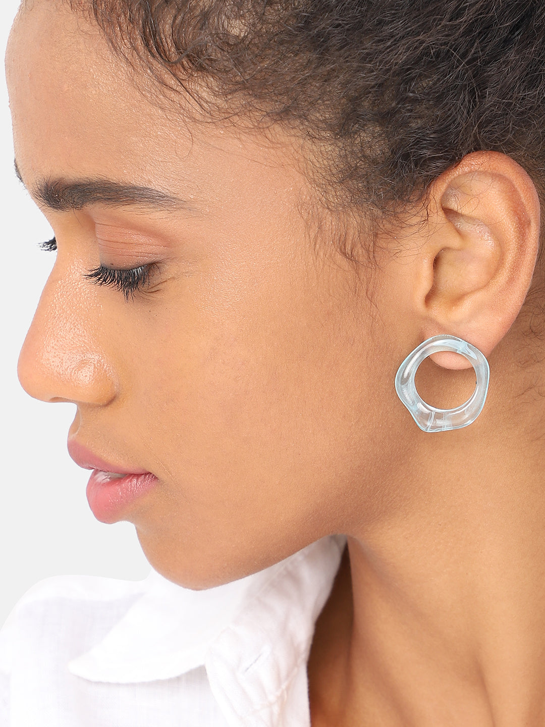 GOLD PLATED PARTY DESIGNER DROP EARRING FOR WOMEN