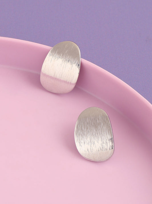 SILVER PLATED PARTY DESIGNER DROP EARRING FOR WOMEN