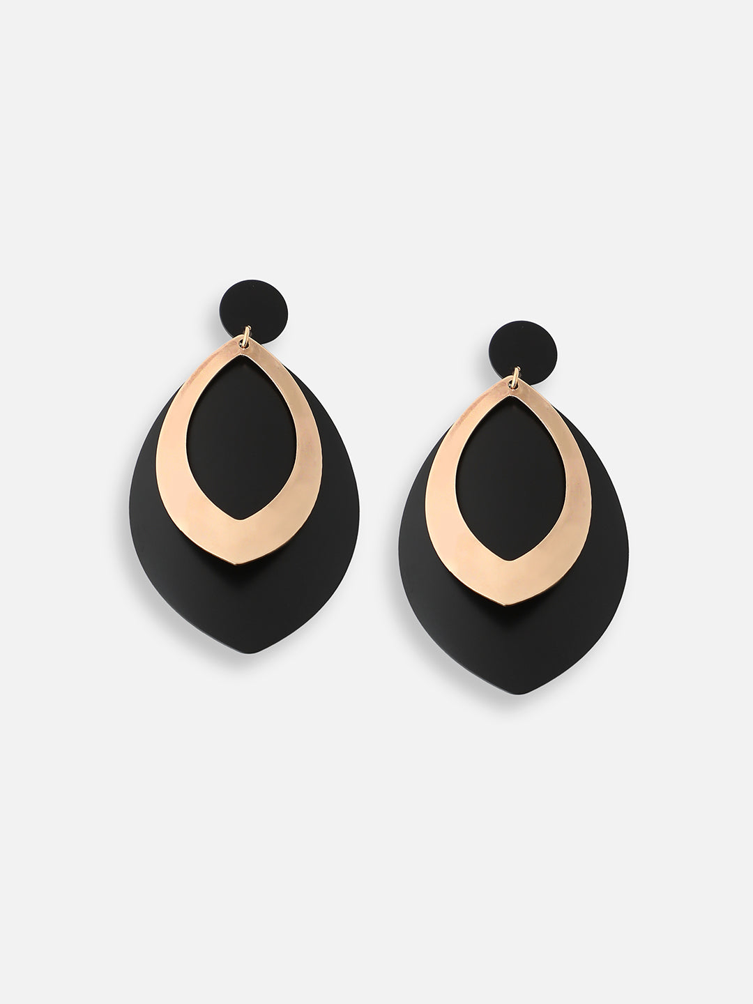 GOLD PLATED PARTY DESIGNER DROP EARRING FOR WOMEN