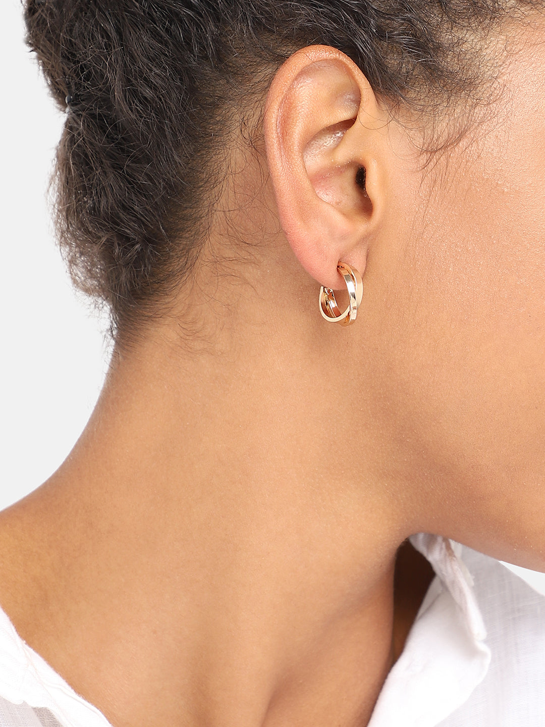 GOLD PLATED PARTY DESIGNER DROP EARRING FOR WOMEN