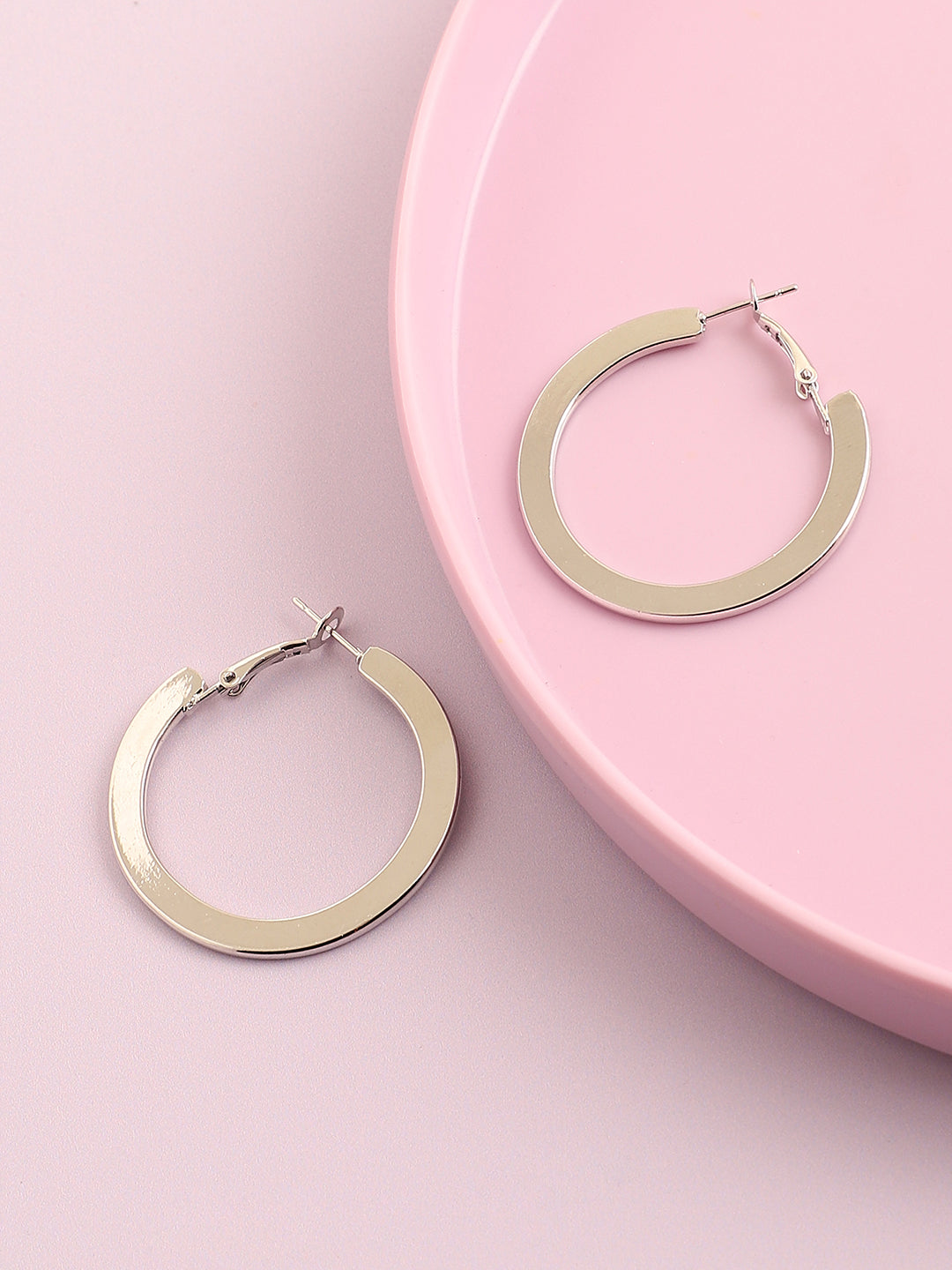 SILVER PLATED PARTY DESIGNER DROP EARRING FOR WOMEN
