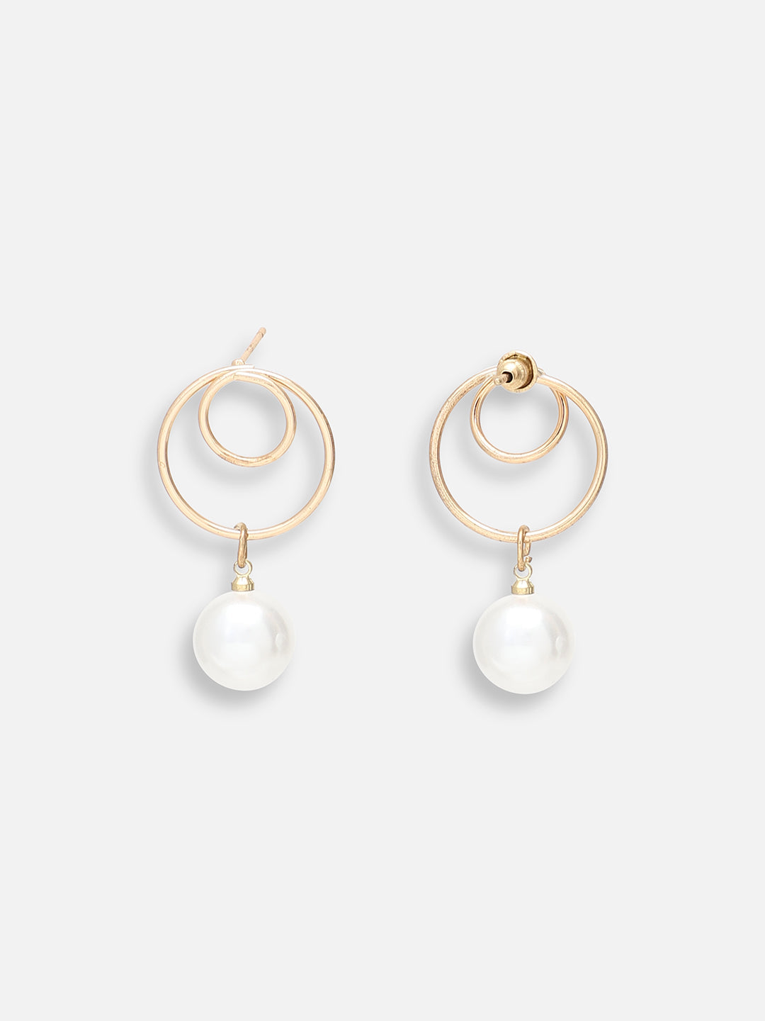 GOLD PLATED PARTY DESIGNER DROP EARRING FOR WOMEN