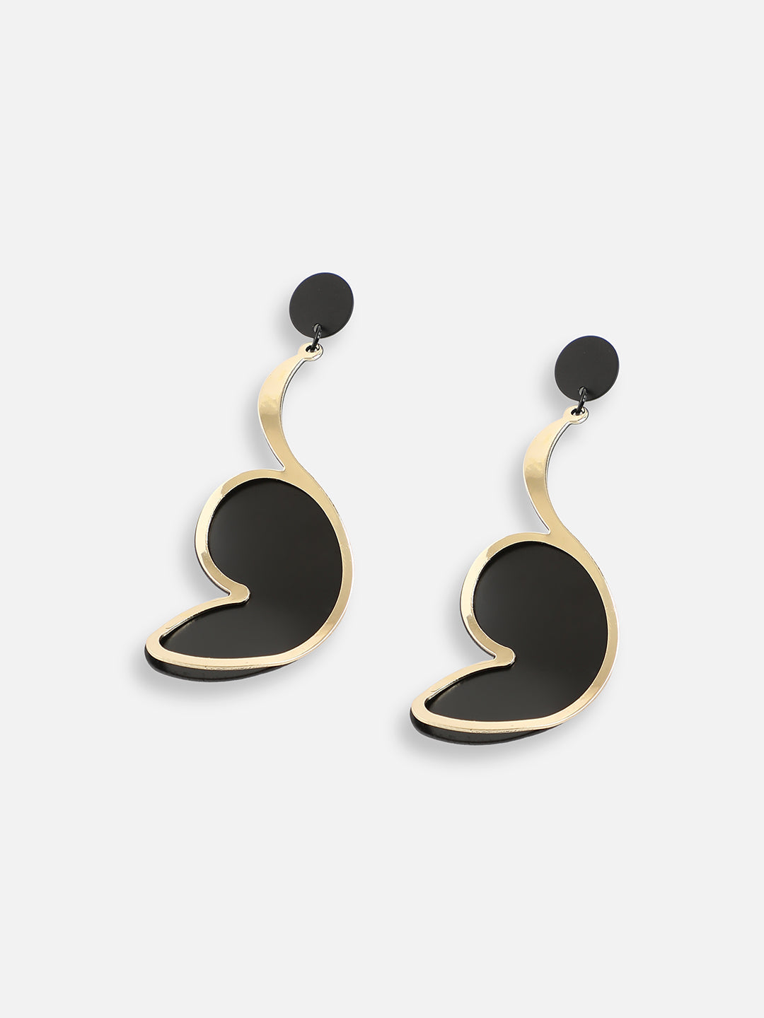 GOLD PLATED PARTY DESIGNER DROP EARRING FOR WOMEN