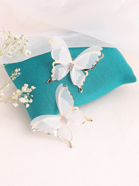 GOLD PLATED PARTY DESIGNER STONE STUD FOR WOMEN