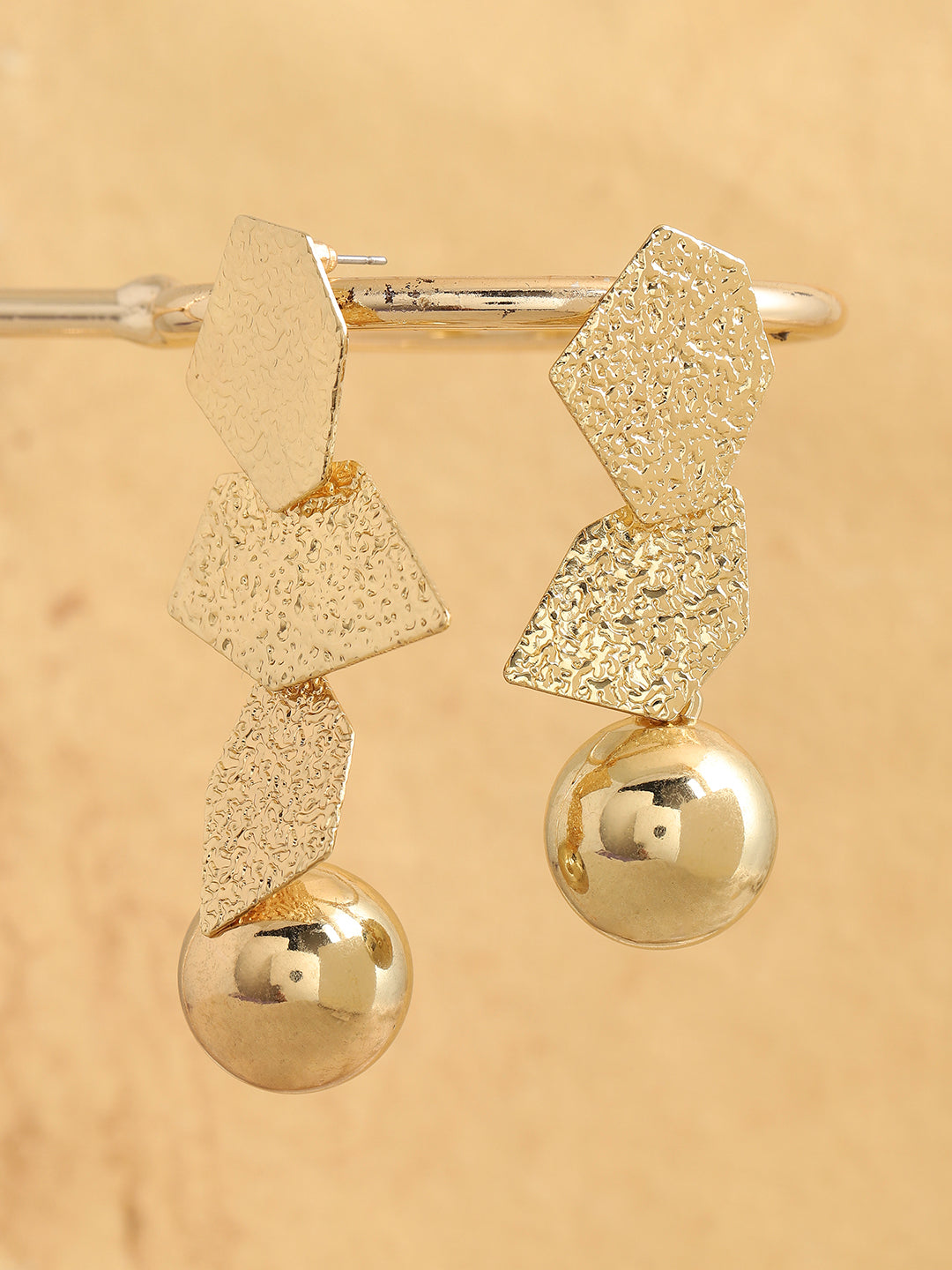 Gold Plated Party Designer Drop Earring For Women