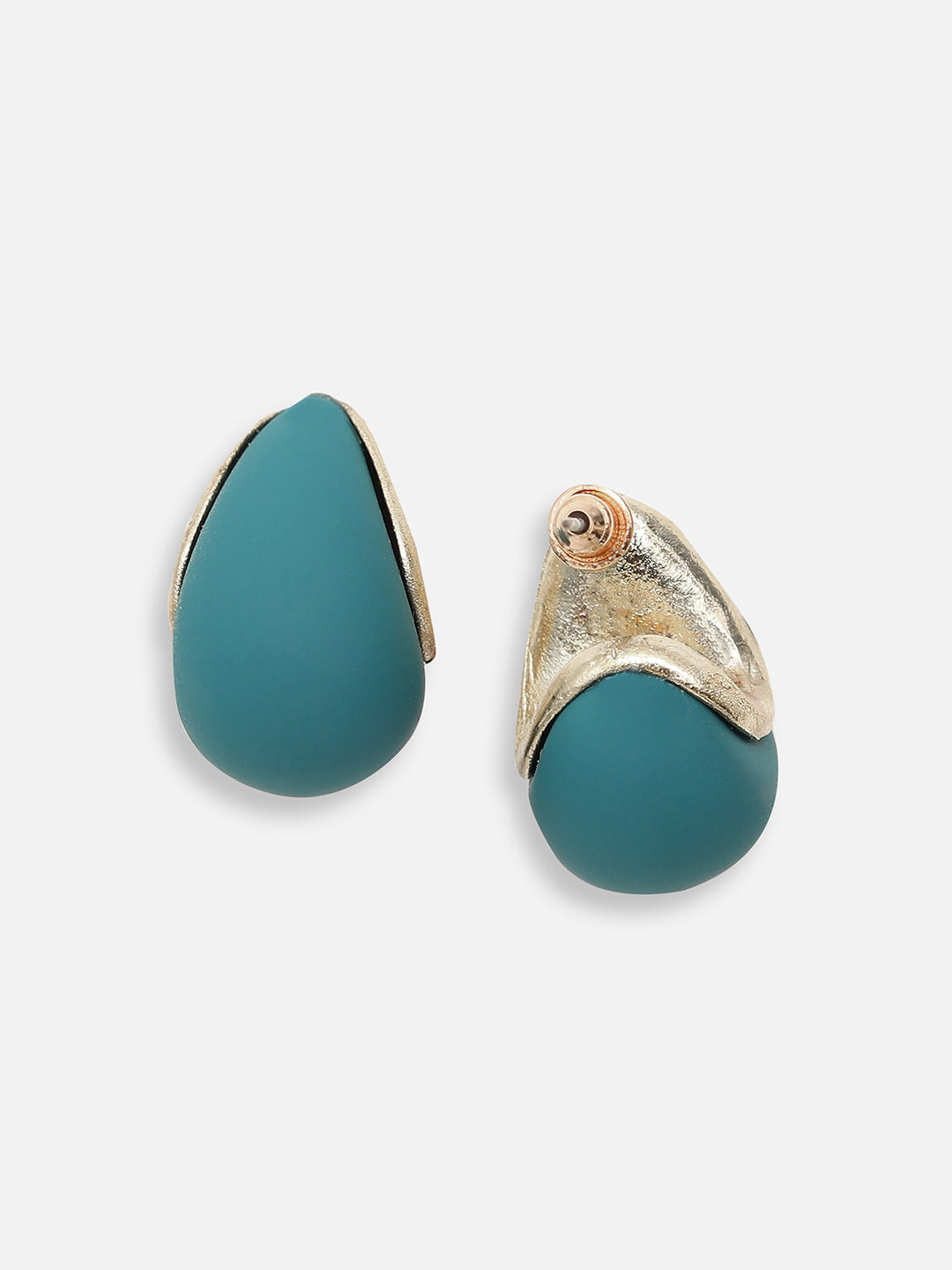 GOLD PLATED DESIGNER DROP EARRING
