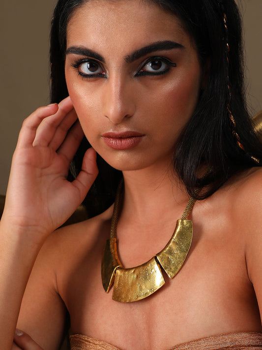 Gold Plated Designer Casual Necklace