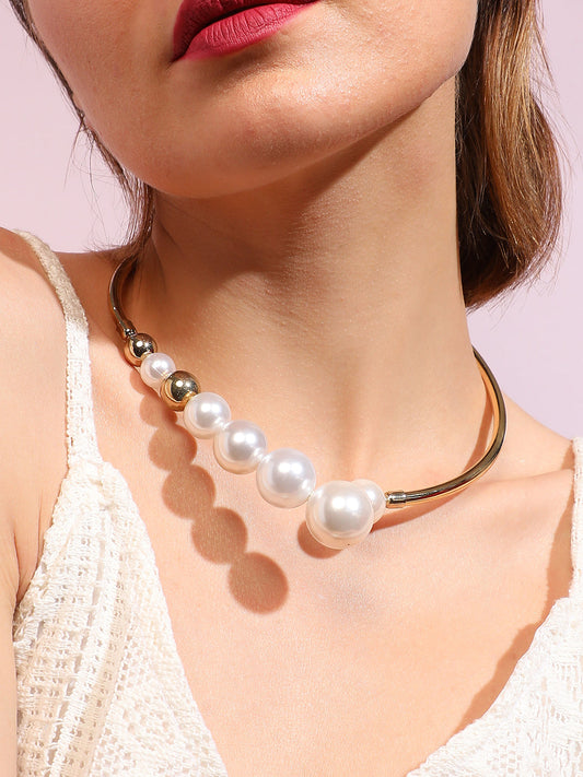 Gold Plated Designer Casual Necklace