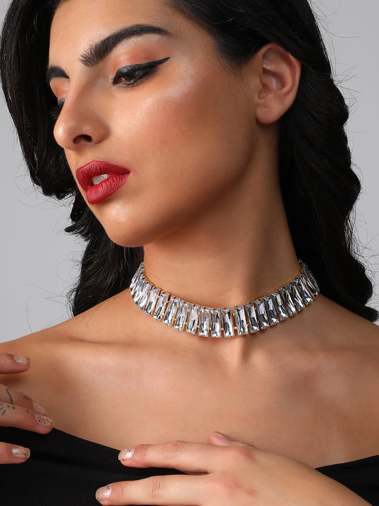 Silver Plated Designer Casual Necklace