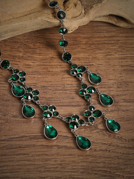 Drops Of Sapphire Necklace