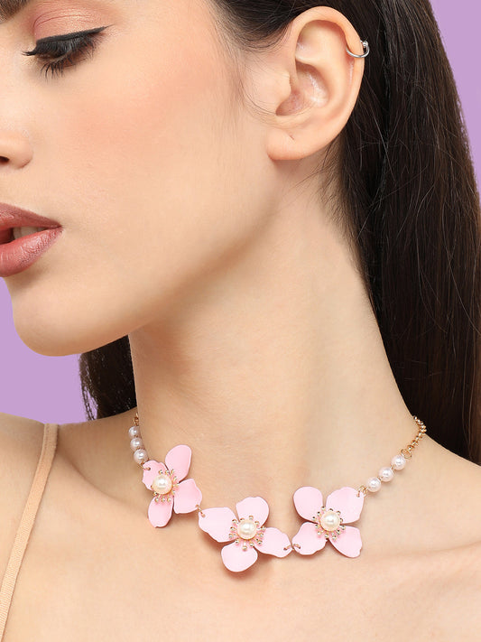 Gold Plated Designer Casual Necklace For Women