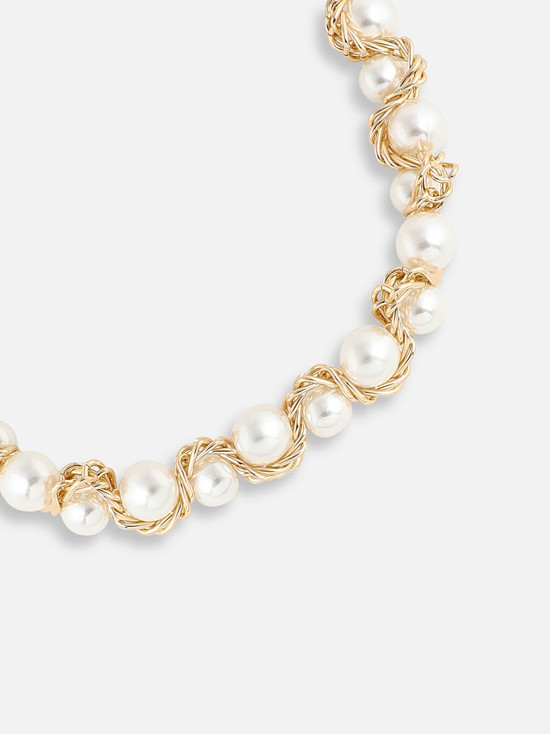 GOLD PLATED DESIGNER PARTY NECKLACE FOR WOMEN