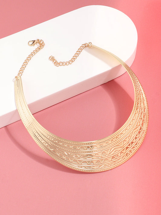 Gold Plated Designer Party Necklace For Women