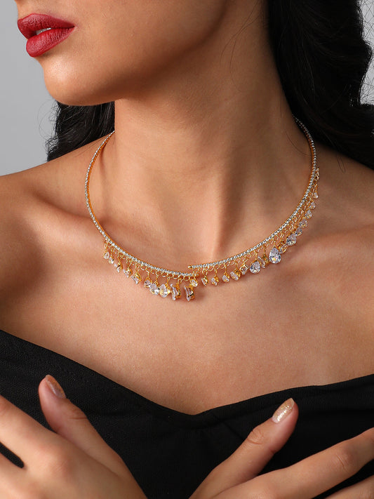 Pack Of Gold-Plated Necklaces