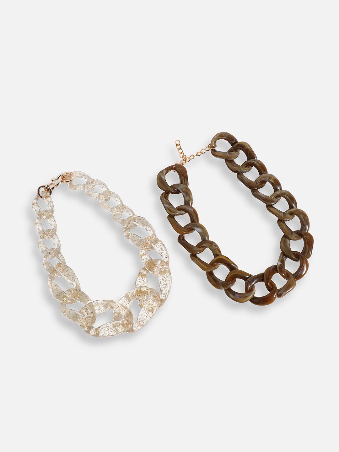 Pack Of Contemporary Chain Necklaces