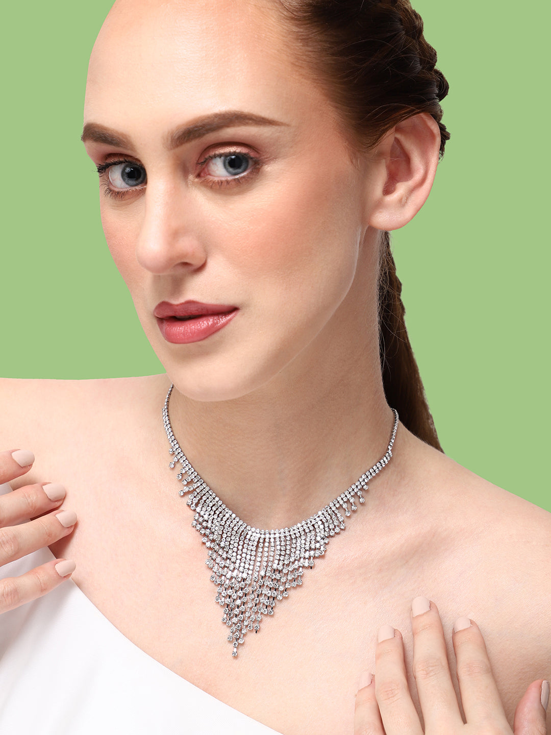 Viola Elegant Party Necklace