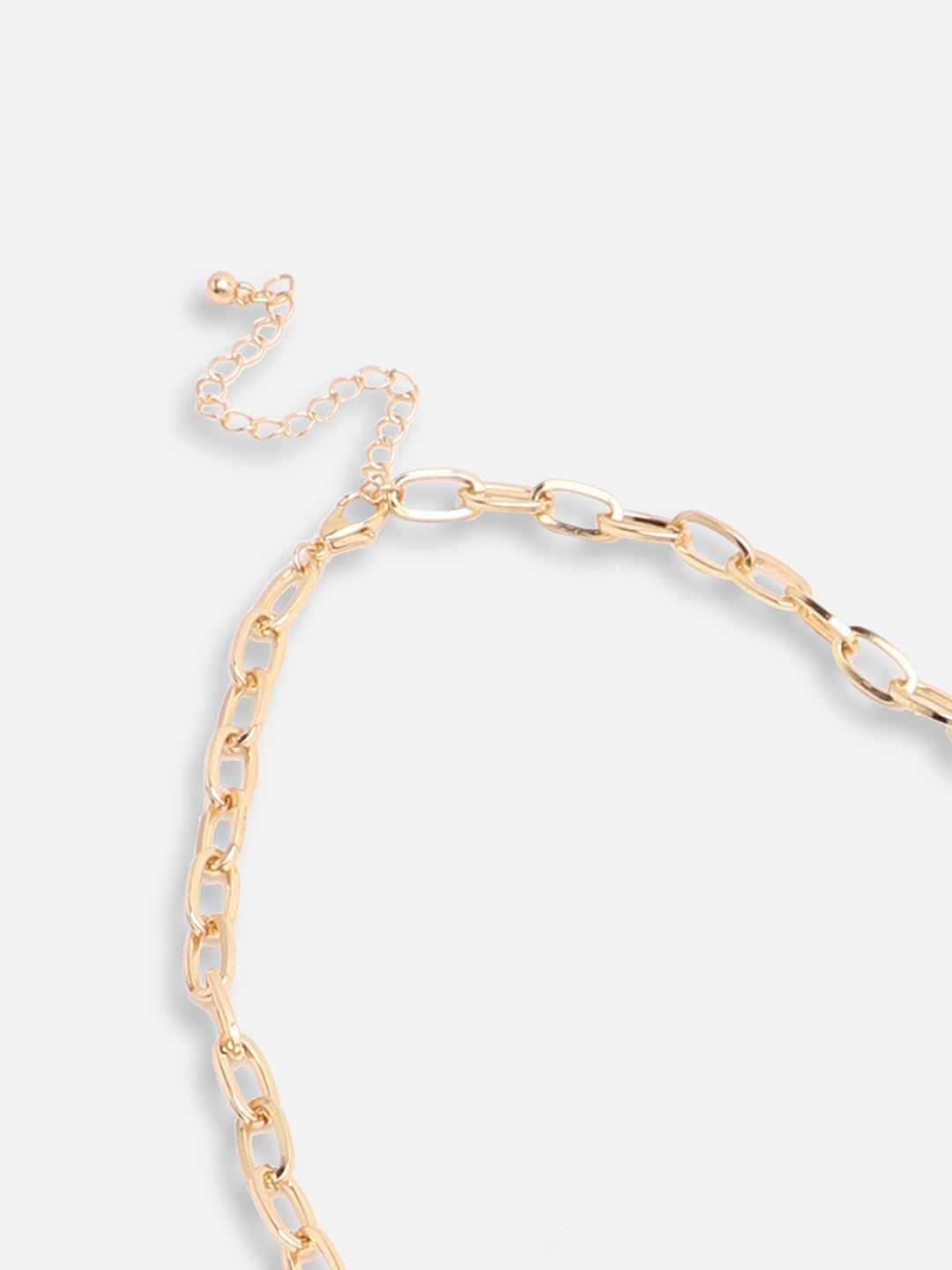 GOLD PLATED CASUAL DESIGNER PENDANT NECKLACE FOR WOMEN