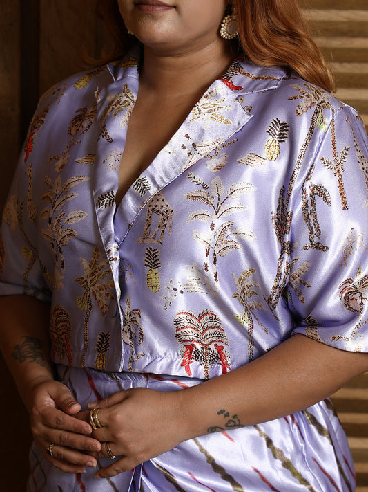 Indie Palm Co-Ord Set