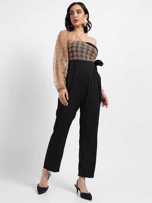 Jumpsuit With Self-Design Details