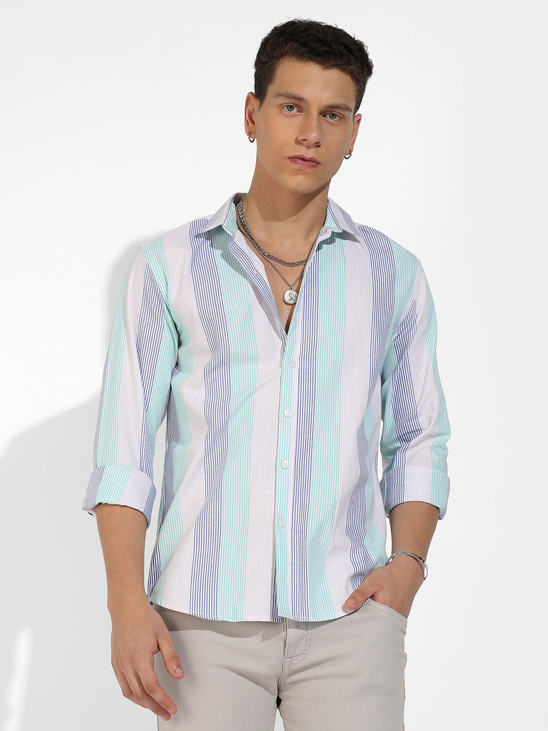 Block Striped Shirt