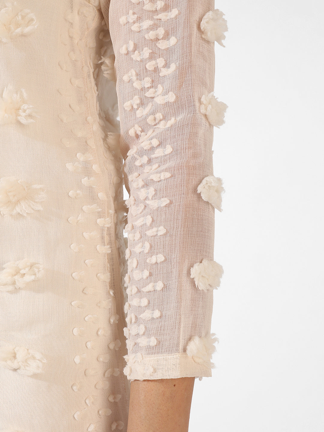 beige Single-Breasted Blazer Dress