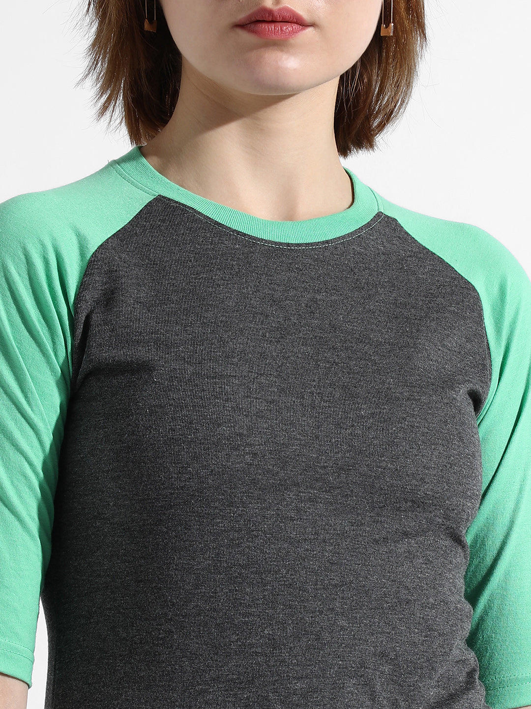 Women's Colourblocked Casual Top