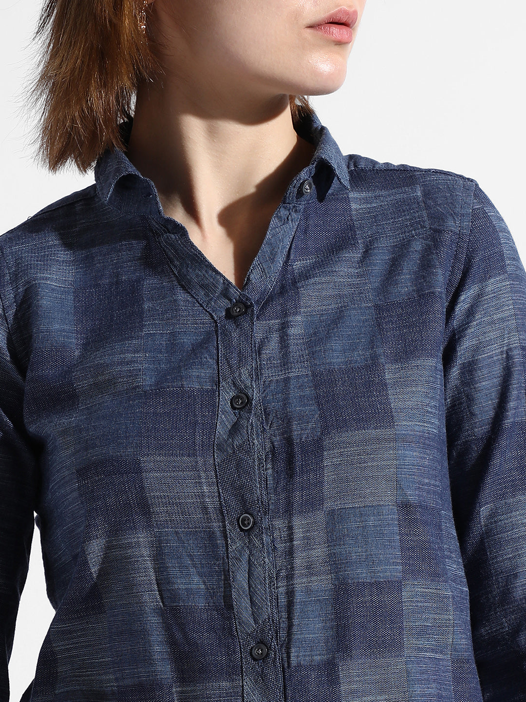 Women's Checkered Casual Shirt