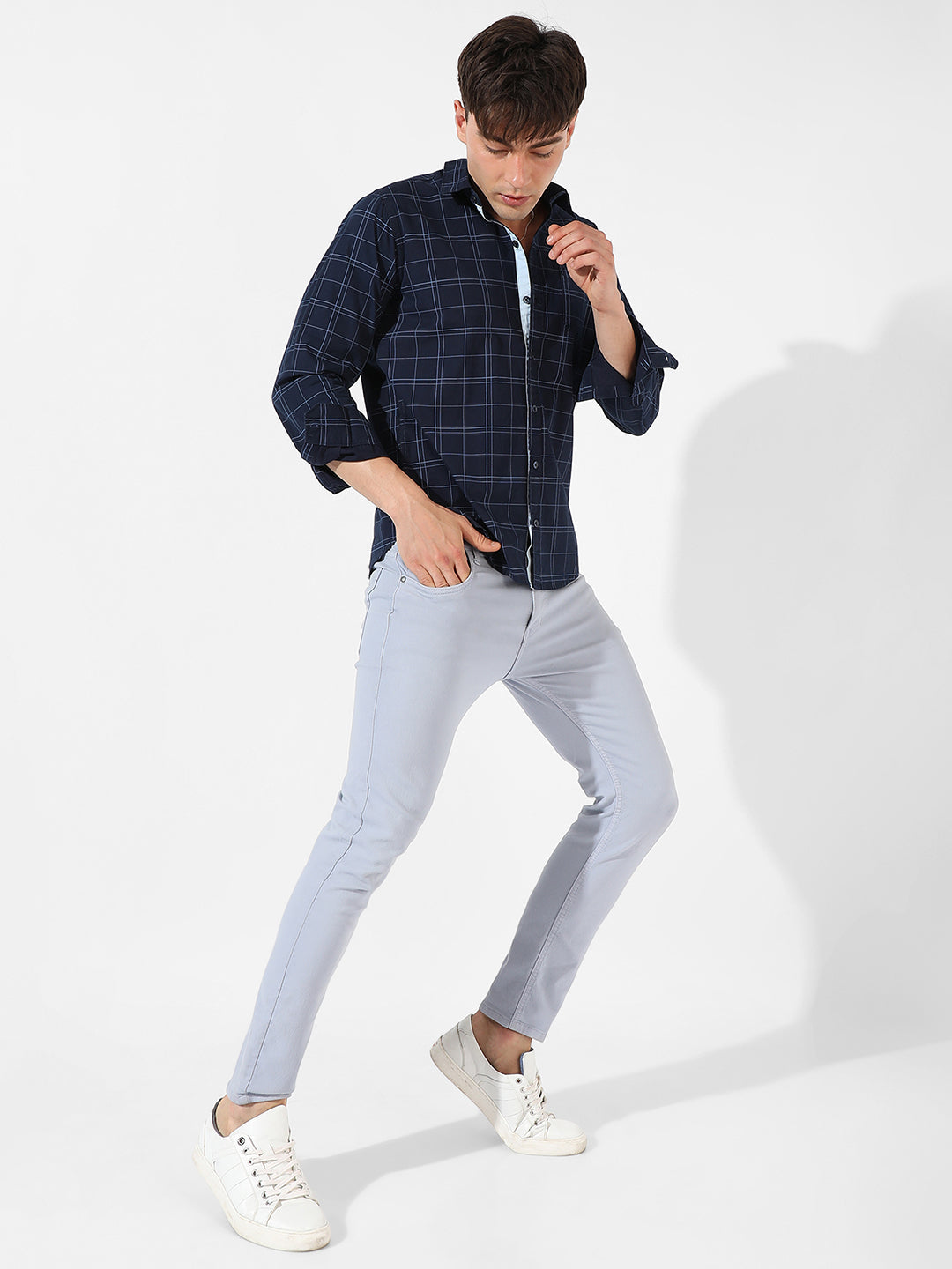 Graph Checked Shirt