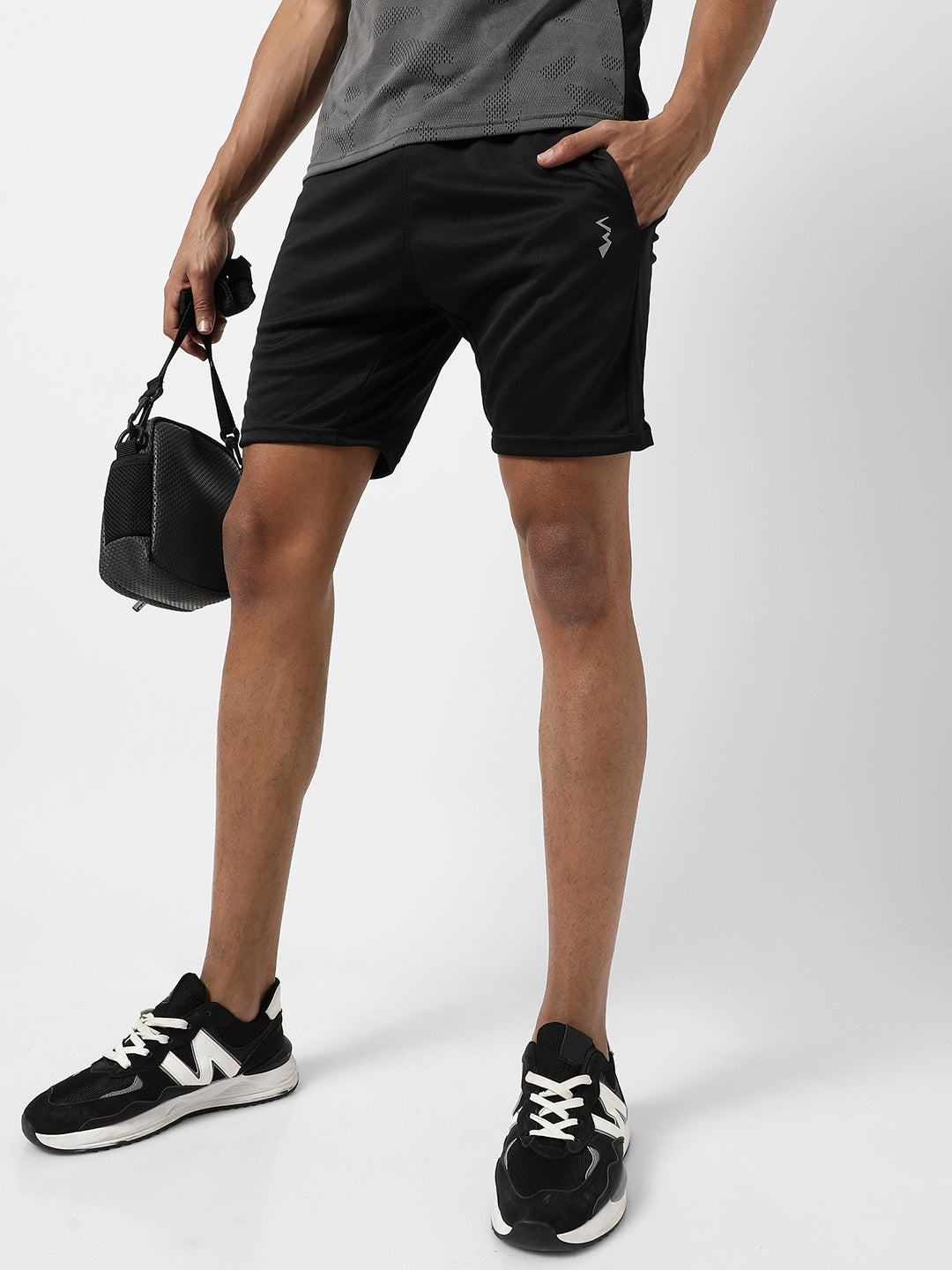 Solid Activewear Shorts