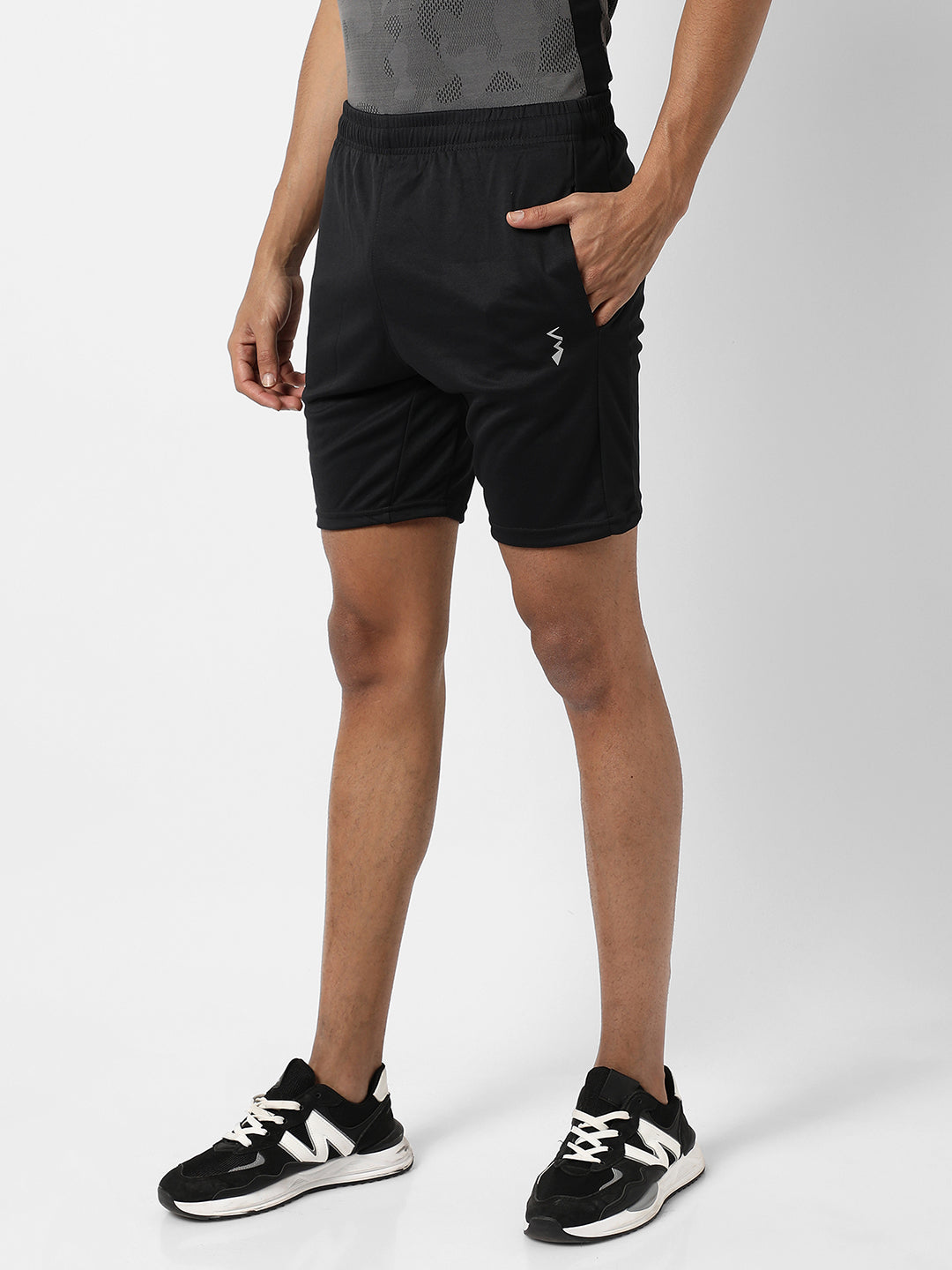 Solid Activewear Shorts
