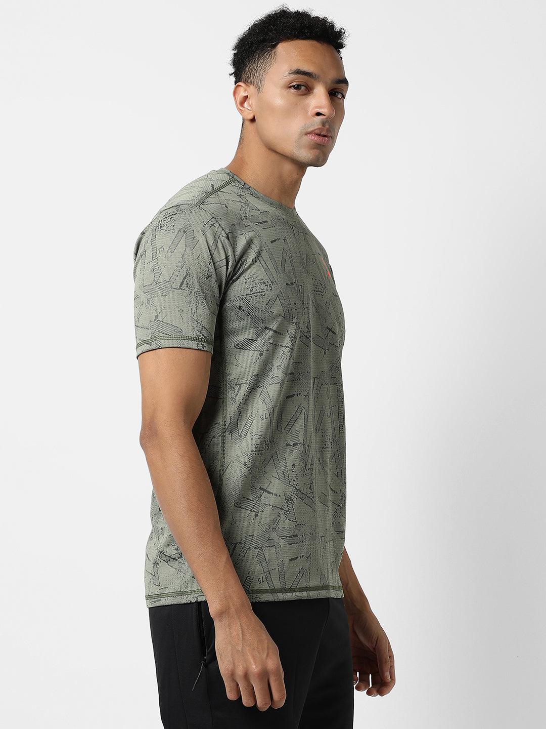 Printed Activewear T-Shirt